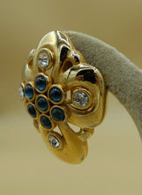 Load image into Gallery viewer, XL 1980&#39;s Gold Plated Clip On
