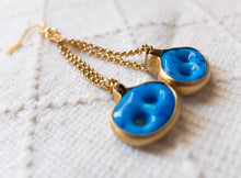 Load image into Gallery viewer, Persian Blue Protection Earrings
