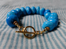 Load image into Gallery viewer, Blue Persian Clay Bracelet
